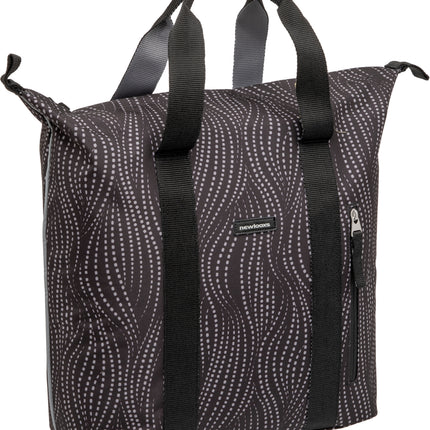 Fietsshopper New Looxs Kota Alma 24 liter - 45 x 18 x 36 cm - zwart