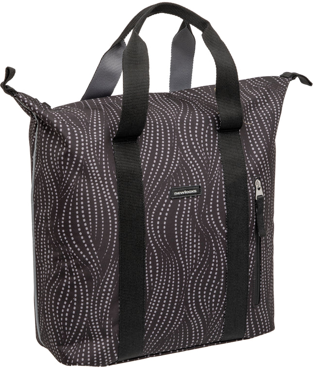 Fietsshopper New Looxs Kota Alma 24 liter - 45 x 18 x 36 cm - zwart