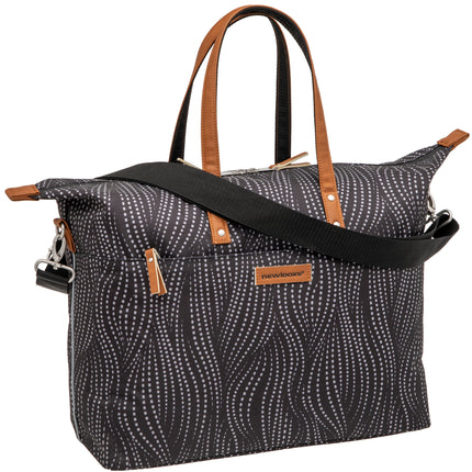 New Looxs Tendo Alma 21 liter bike shopper - 34 x 18 x 44 cm - black