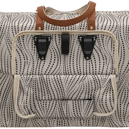 Fietsshopper New Looxs Tendo Alma 21 liter - 34 x 18 x 44 cm - sand