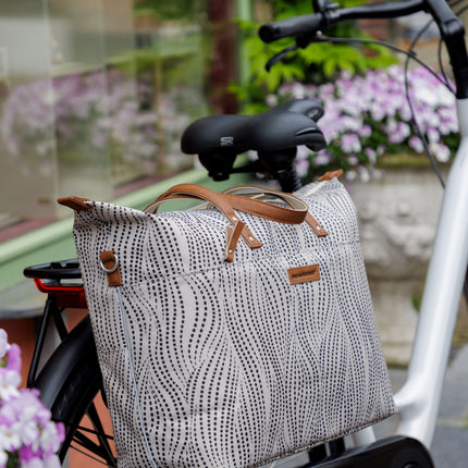 Fietsshopper New Looxs Tendo Alma 21 liter - 34 x 18 x 44 cm - sand