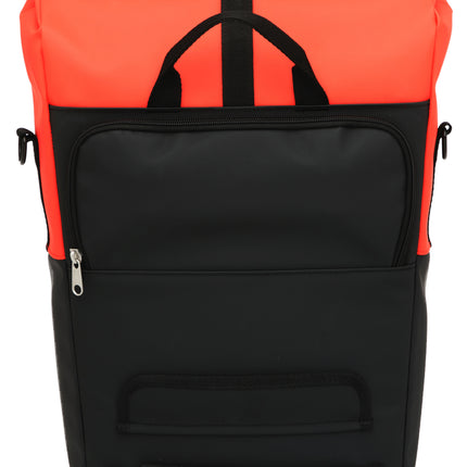 Fietsshopper New Looxs Nyborg 17 liter 30 x 17 x 37 cm - rood/zwart - afbeelding 2