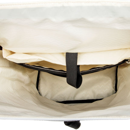 Fietsshopper New Looxs Nyborg 17 liter 30 x 17 x 37 cm - lichtgrijs/zwart - afbeelding 4