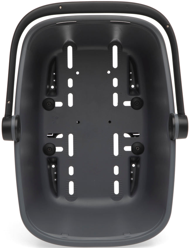 Gerecyclede (honden)fietsmand New Looxs Clipper Racktime 2.0 - anthraciet