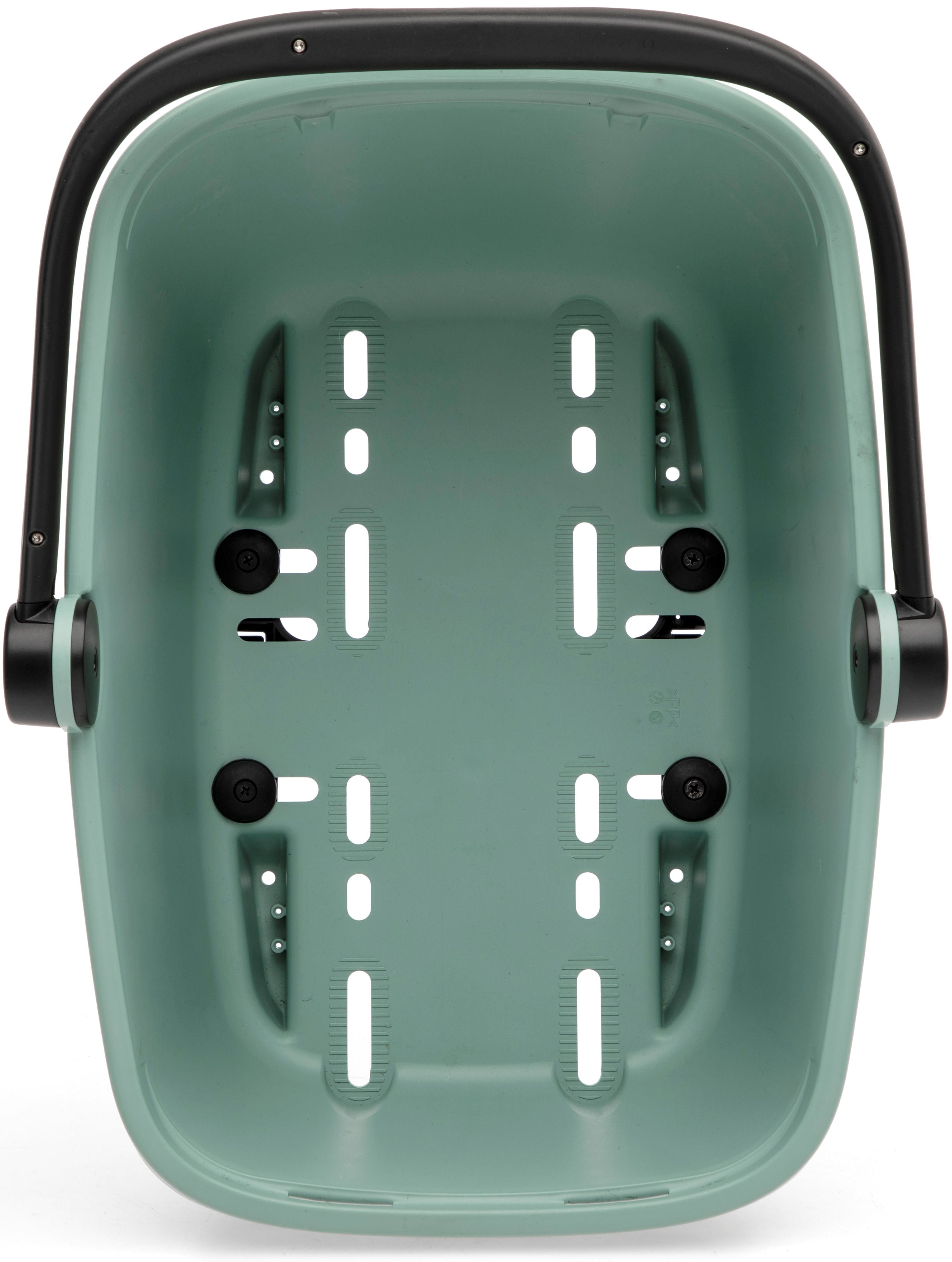 Gerecyclede (honden)fietsmand New Looxs Clipper Racktime 2.0 - groen