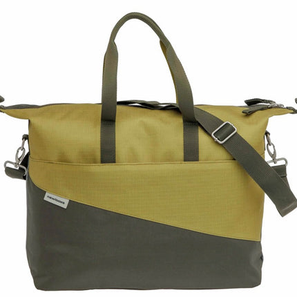 Laptoptas New Looxs Tendo 21 liter 34 x 18 x 44 cm - olijf/geel