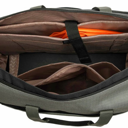 Laptoptas New Looxs Tendo 21 liter 34 x 18 x 44 cm - olijf/geel - afbeelding 4