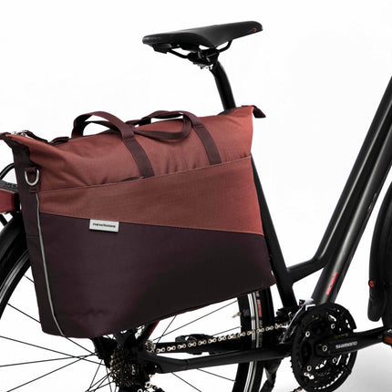 Laptoptas New Looxs Tendo 21 liter 34 x 18 x 44 cm - burgundy/rust - afbeelding 5
