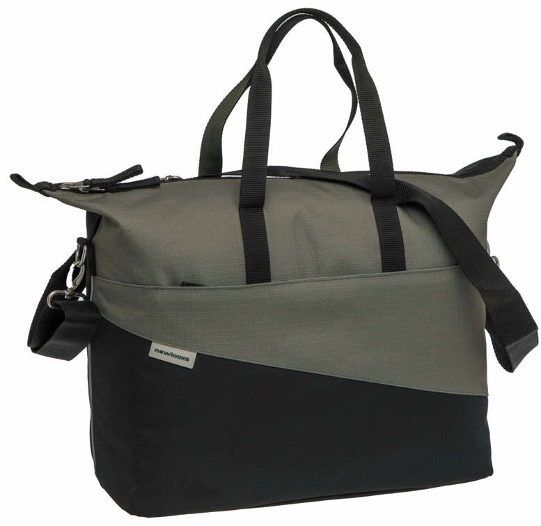 Laptoptas New Looxs Tendo 21 liter 34 x 18 x 44 cm   zwart/groen