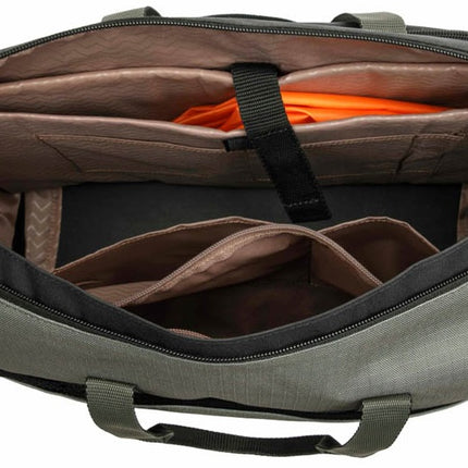 Laptoptas New Looxs Tendo 21 liter 34 x 18 x 44 cm   zwart/groen - afbeelding 5