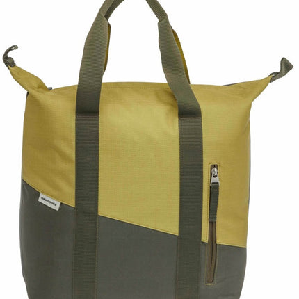 Fietsshopper New Looxs Kota 24 liter 45 x 18 x 36 cm - olijf/geel