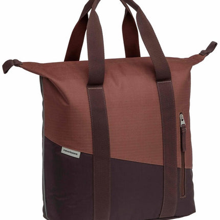 Fietsshopper New Looxs Kota 24 liter 45 x 18 x 36 cm - burgundy/rust