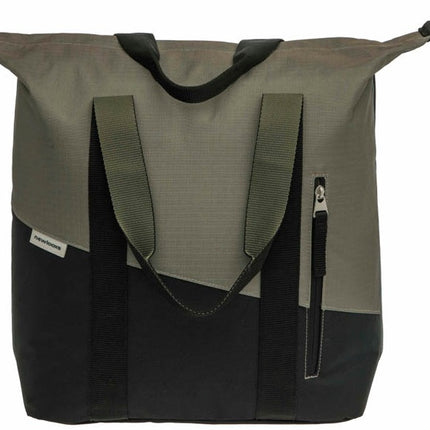 Fietsshopper New Looxs Kota 24 liter 45 x 18 x 36 cm - zwart/groen - afbeelding 2