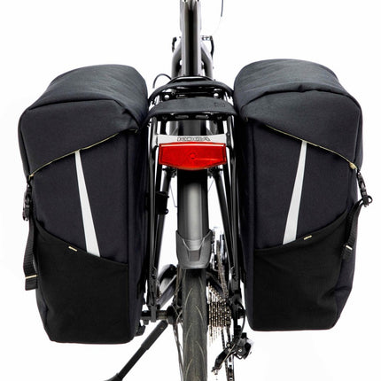 Dubbele fietstas New Looxs Sports 40 liter 32 x 18 x 40 cm(2x) - zwart - afbeelding 5