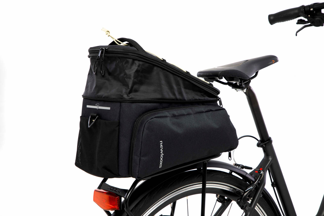 Bagagedragertas New Looxs Sports 29 liter 34.5 x 24 x 20 cm - zwart
