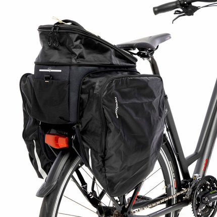 Bagagedragertas New Looxs Sports 29 liter 34.5 x 24 x 20 cm - zwart - afbeelding 7