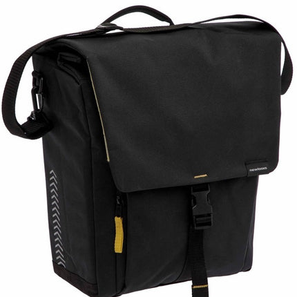 Enkele fietstas New Looxs Tulum 16 liter 35 x 17 x 37cm - zwart