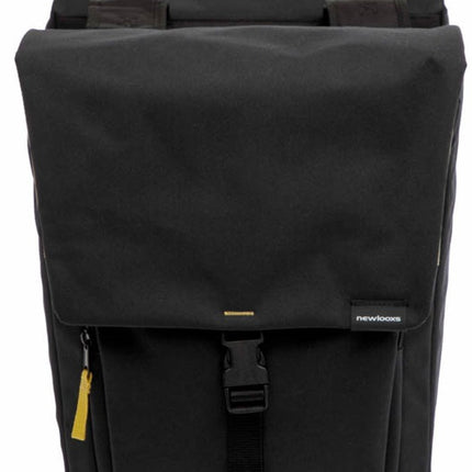 Dubbele fietstas New Looxs Tulum 32 liter 35 x 17 x 37 cm (2x) - zwart