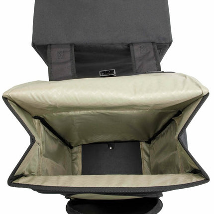 Dubbele fietstas New Looxs Tulum 32 liter 35 x 17 x 37 cm (2x) - zwart - afbeelding 2