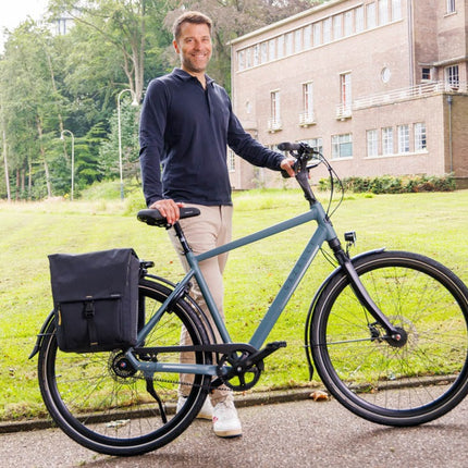 Dubbele fietstas New Looxs Tulum 32 liter 35 x 17 x 37 cm (2x) - zwart - afbeelding 6