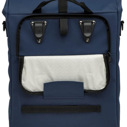 Enkele fietstas New Looxs Odense 17,5 liter 32 x 16 x 38 cm - donkerblauw - afbeelding 2