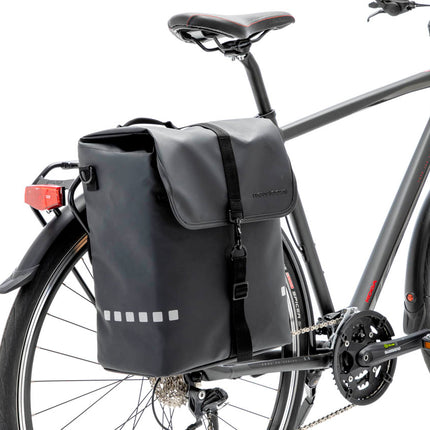 Enkele fietstas New Looxs Odense 17,5 liter 32 x 16 x 38 cm - donkerblauw - afbeelding 6