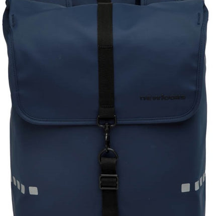 Dubbele fietstas New Looxs Odense 39 liter 34 x 16 x 38 (2x) - donkerblauw