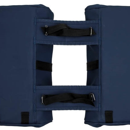 Dubbele fietstas New Looxs Odense 39 liter 34 x 16 x 38 (2x) - donkerblauw - afbeelding 2