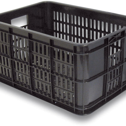 Fietskrat Basil Crate small 25 liter 40 x 29 x 21 cm - zwart