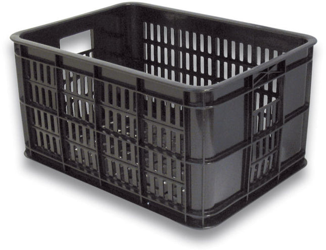 Fietskrat Basil Crate small 25 liter 40 x 29 x 21 cm - zwart