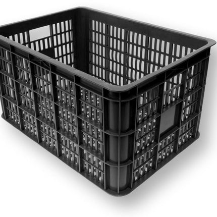 Fietskrat Basil Crate large 50 liter 50 x 36 x 27 cm - zwart