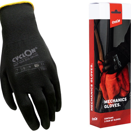 Montagehandschoenen CyclOn M10 - geel (20 paar)
