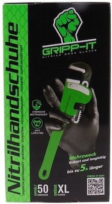 Handschoenen GRIPP-IT Nitril XL - doos à 50 stuks - afbeelding 4