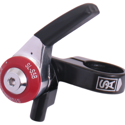 5-speed Sturmey Archer HSJ215 handlebar shifter without cable - silver