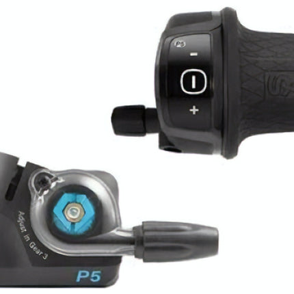 Sélecteur rotatif 5 vitesses Sunrace avec boîtier à clic compatible SRAM S5