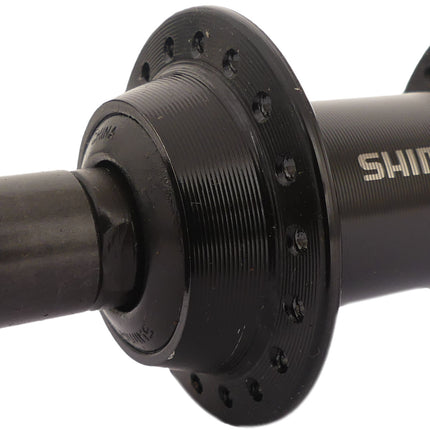 Achternaaf 7 speed Shimano FH-TY500 36 gaats - vaste as - zwart - afbeelding 2