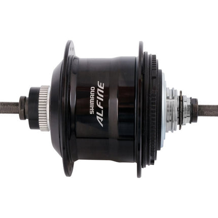 Moyeu à engrenages 11 vitesses Shimano Alfine SG-S7001 pour frein à disque - 36 trous - noir
