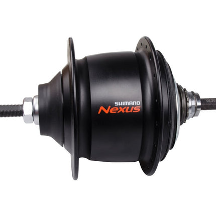 Versnellingsnaaf Shimano Nexus 8 Premium SG-C6011 - velgrem / rollerbrake - 36 gaats - zwart