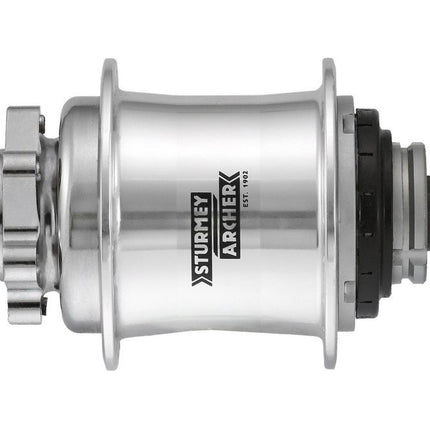 Achternaaf 2 speed Sturmey Archer automatic A2K GTS - zilver