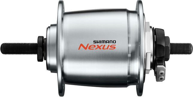 Dynamo naaf SHIMANO DH-C6000-1R 36 gaats 6V/1,5 Watt voor rollerbrake - zilver