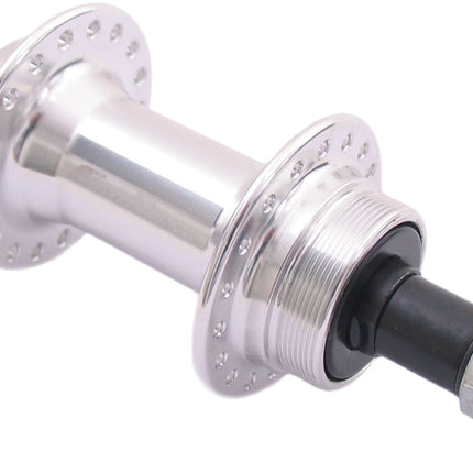 Achternaaf Sunrace HBM45 voor 7 speed freewheel - 36 gaats met vaste as - zilver