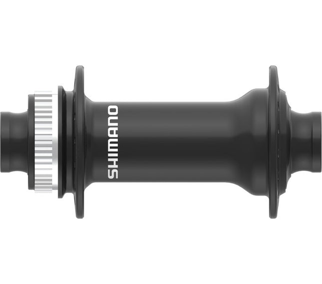Voornaaf Shimano Deore HB-MT410 center lock - 36 gaats - 15 mm steekas - 110 mm inbouw - zwart