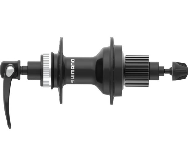 Achternaaf 12 speed Shimano FH-MT401 center lock - 36 gaats - 135 mm inbouwbreedte - zwart