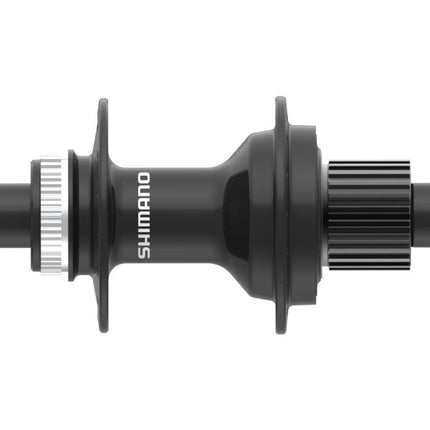 Achternaaf Shimano FH-MT410 - 12 speed - Center Lock - 148 mm inbouwbreedte - 36 gaats met 12 mm steekas - zwart