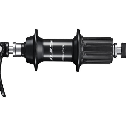 Achternaaf 10/11 speed Shimano 105 HB-R7000 - 32 gaats met 163 mm snelspanner - zwart