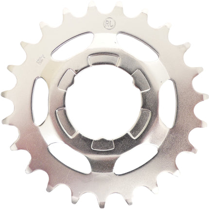 Pignon 23 dents Shimano moyeu interne - argent