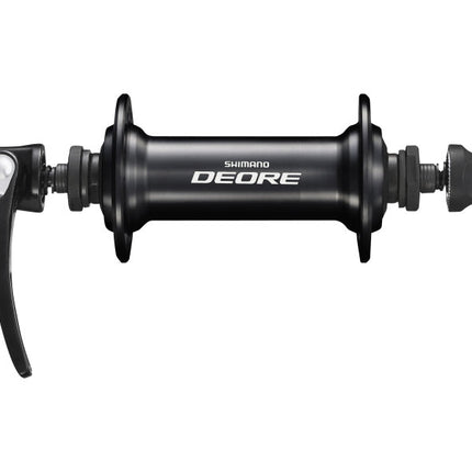 Voornaaf Shimano Deore T610 100/32 - zwart