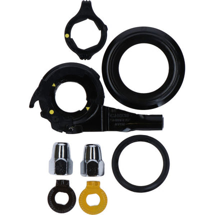 Componentenset Shimano Nexus 7 SM-7C25 / SG-C3000 / SG-C3001-7C met NX10 cassettejoint voor horizontale achtervork
