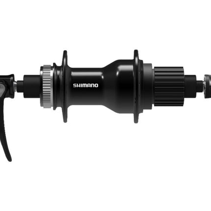 Achternaaf 12 speed Shimano FH-QC500-MS-B Micro Spline - CL - 36 gaats - 141 mm inbouw - zwart
