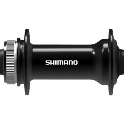 Moyeu avant Shimano Altus HB-TC500-15 - CL - 36 trous - axe traversant E-Thru 110 x 15 - noir